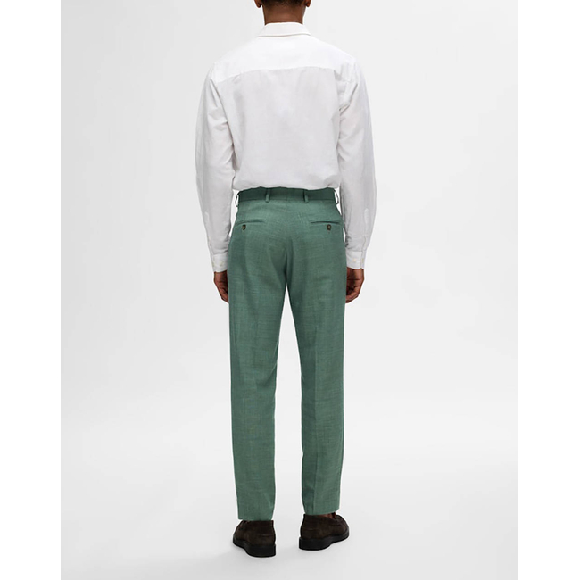 Product SELECETD SLHSLIM-OASIS LINEN TRS NOOS base image