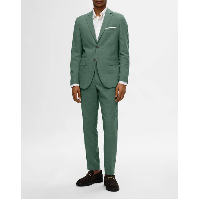 Product SELECTED SLHSLIM-OASIS LINEN BLZ NOOS base image