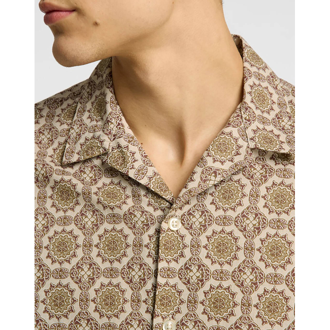 Product SELECTED SLHREGSUN SHIRT SS RESORT base image