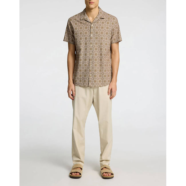 Product SELECTED SLHREGSUN SHIRT SS RESORT base image