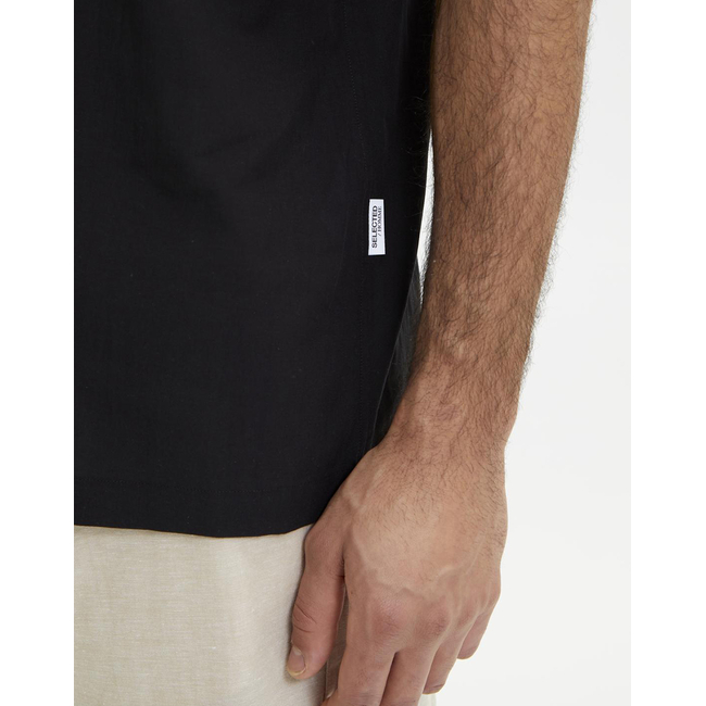 Product SELECTED SLHREG-AIR SHIRT SS MIX base image