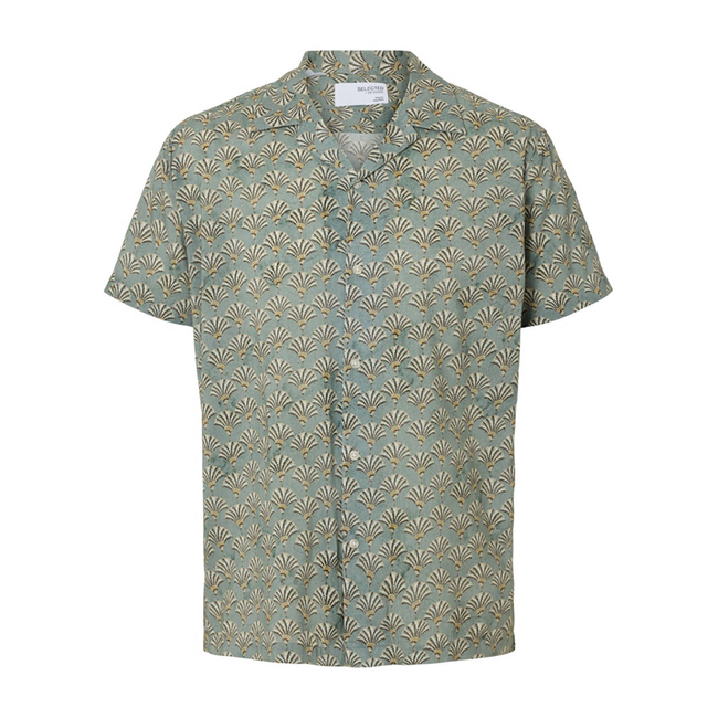 Product SELECTED SLHREG-AIR SHIRT SS MIX base image