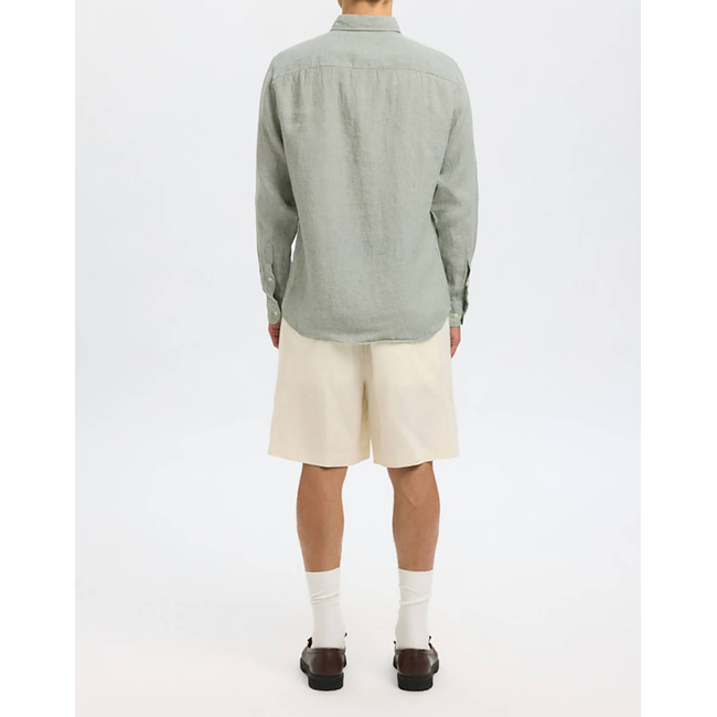 Product SELECTED SLHREGKYLIAN LINEN LS SHIRT base image