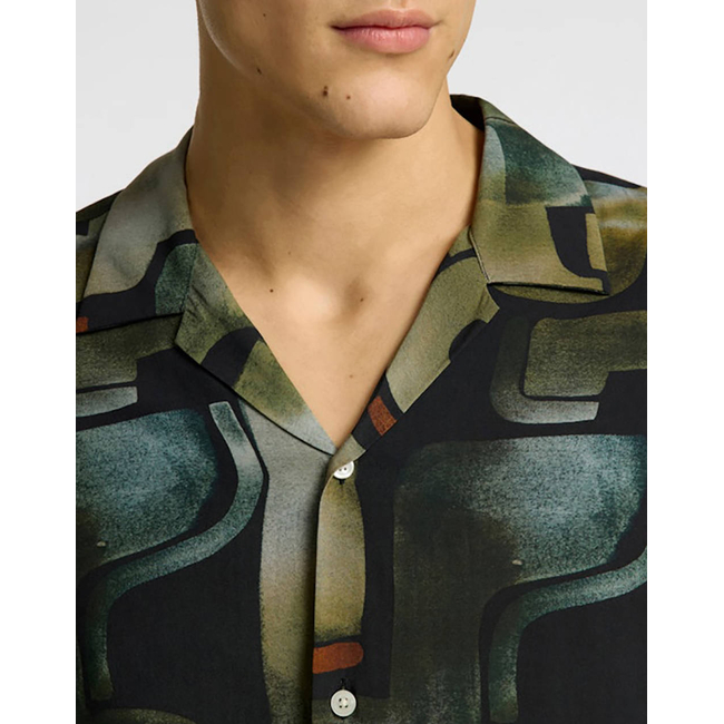Product SELECTED SLHRELAX-VERO SHIRT SS AOP base image