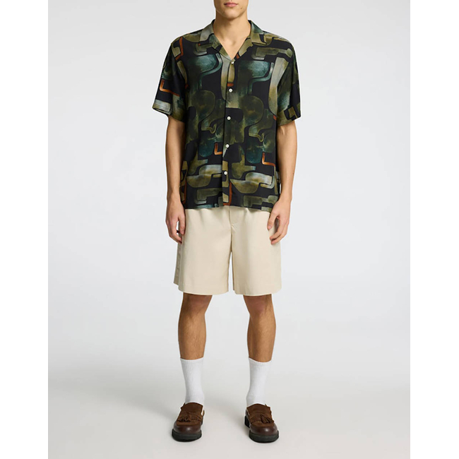 Product SELECTED SLHRELAX-VERO SHIRT SS AOP base image