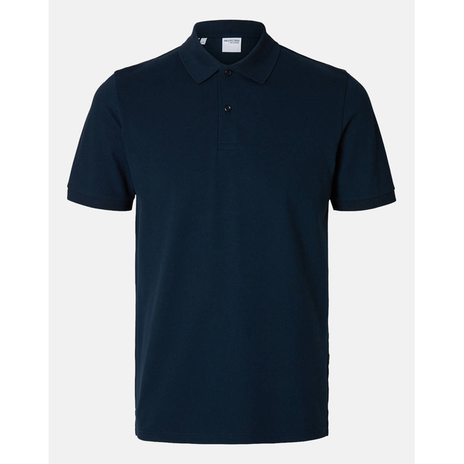 Product SELECTED SLHSLIM-ATLAS SS POLO base image