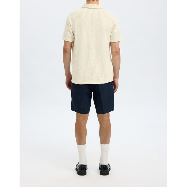 Product SELECTED SLHBLAKE SPLITNECK SS POLO base image