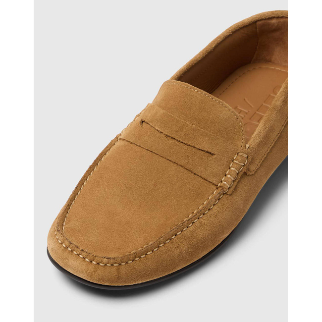 Product SELECTED SLHSERGIO SUEDE PENNY DRIVING SHOE base image