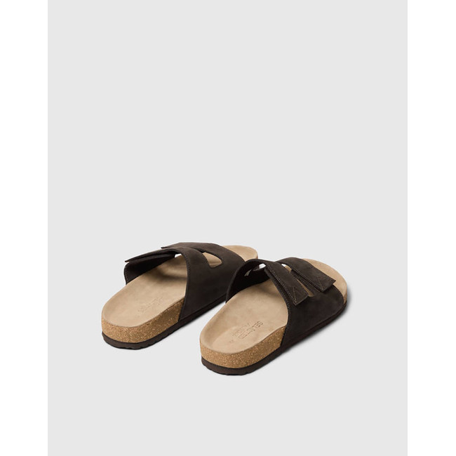Product SELECTED SLHBASTIAN SUEDE STRAP SLIDER base image