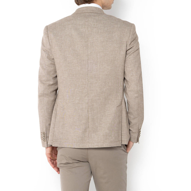 Product THE BOSTONIANS COTTON LINEN REGULAR FIT JACKET base image
