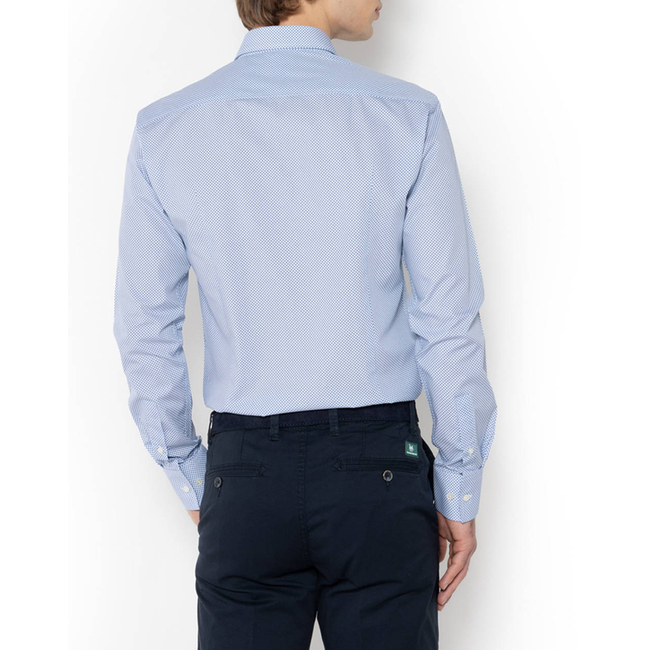 Product BOSTONIANS ΠΟΥΚΑΜΙΣΟ CHARLES ΠΟΠΛΙΝΑ SLIM FIT Print POPLIN Classic Slim FIT base image