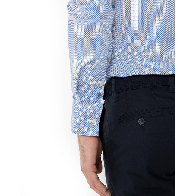 Product BOSTONIANS ΠΟΥΚΑΜΙΣΟ CHARLES ΠΟΠΛΙΝΑ SLIM FIT Print POPLIN Classic Slim FIT base image