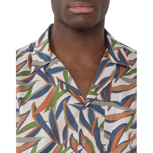 Product BOSTONIANS SHIRT CHARLES COTTON CUSTOM FIT Print POPLIN Bayron Custom FIT base image