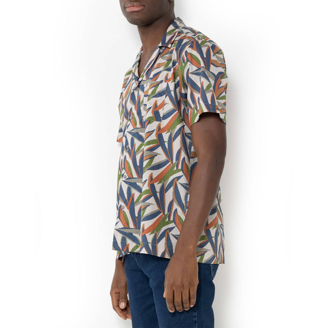 Product BOSTONIANS SHIRT CHARLES COTTON CUSTOM FIT Print POPLIN Bayron Custom FIT base image