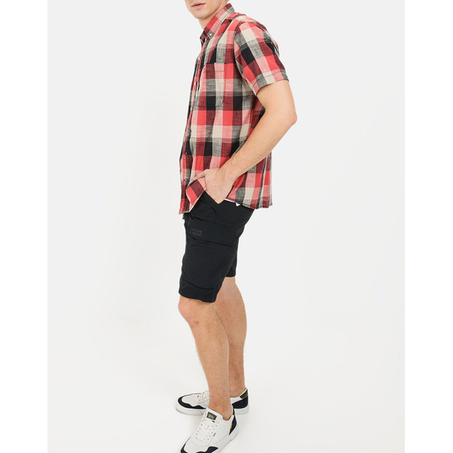 Product CAMEL SHIRT SS checked base image
