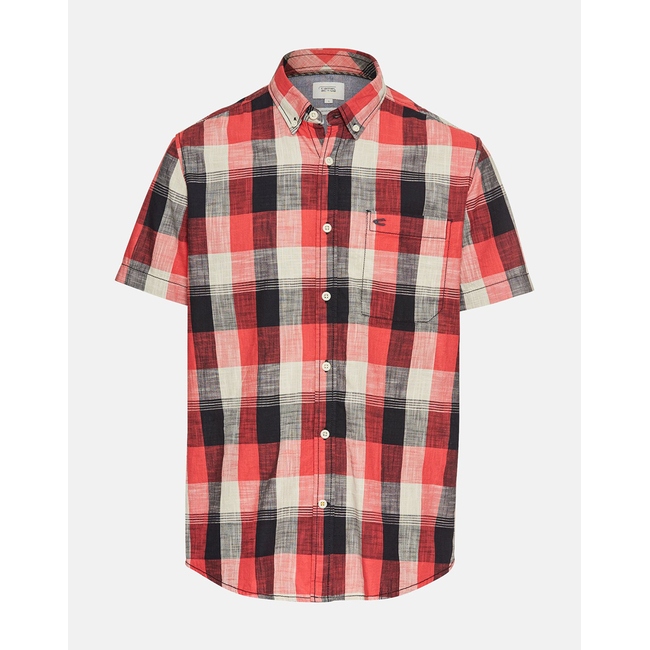 Product CAMEL SHIRT SS checked base image