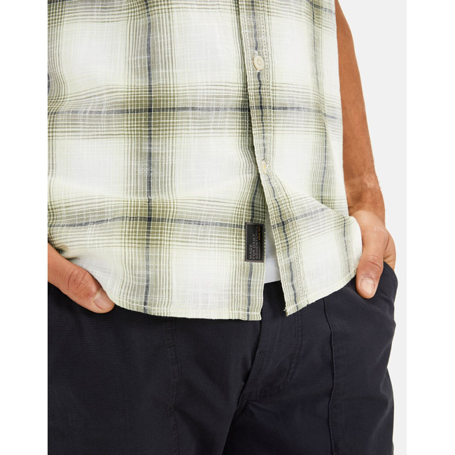 Product CAMEL SHIRT SS checked base image