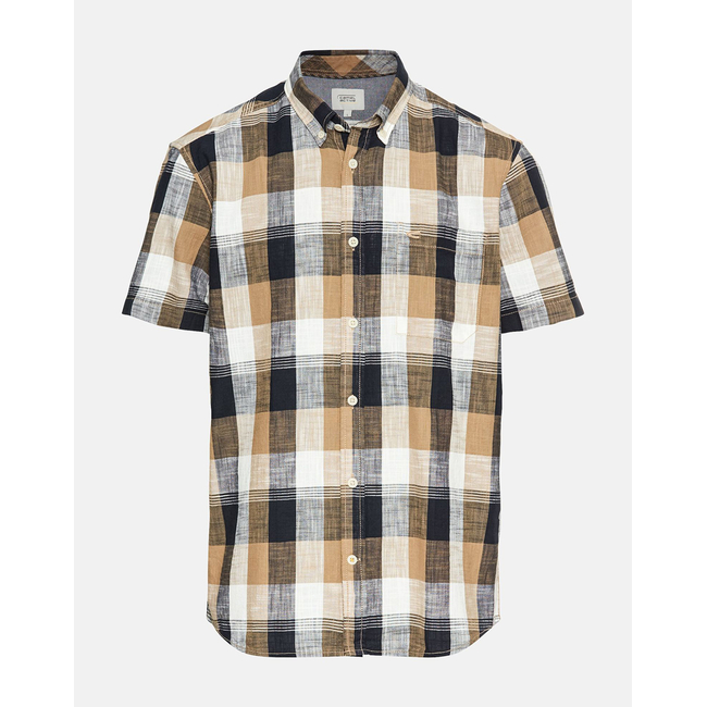 Product CAMEL SHIRT SS checked base image