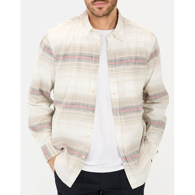Product CAMEL SHIRT SS horizontal stripes base image
