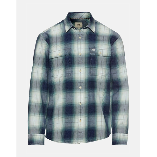Product CAMEL ΠΟΥΚΑΜΙΣΟ Μ.Μ checked 2Pocket+flaps base image