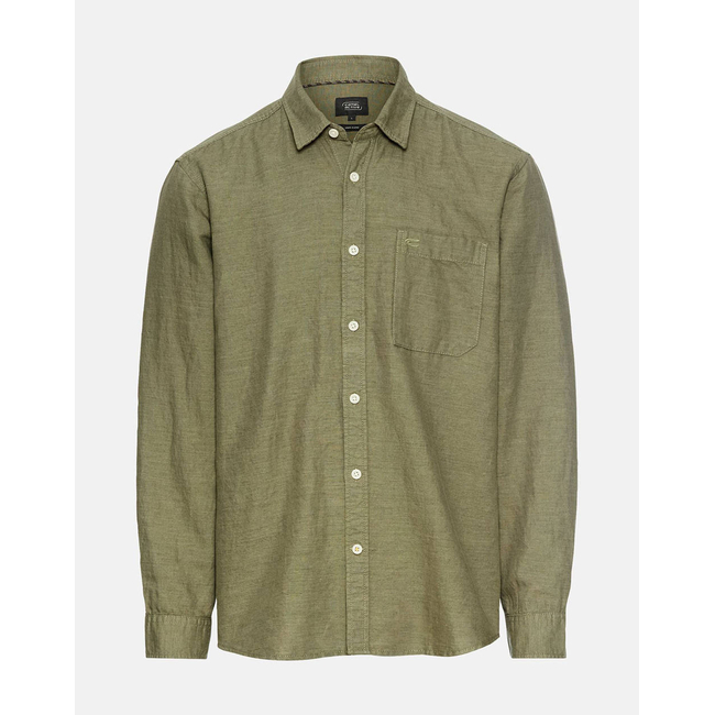 Product CAMEL SHIRT LS lin plain base image