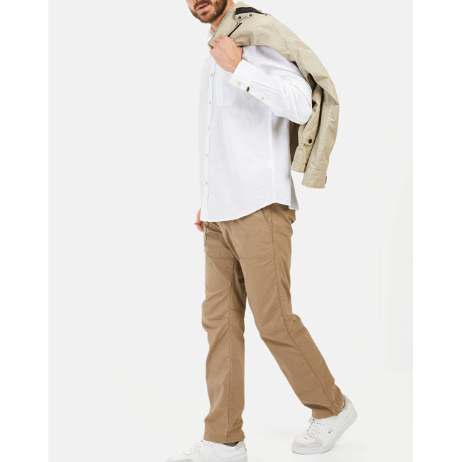 Product CAMEL SHIRT LS lin plain base image