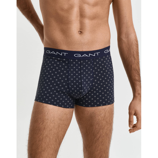 Product GANT MICRO PRINT TRUNK 3-PACK UNDERWEAR base image