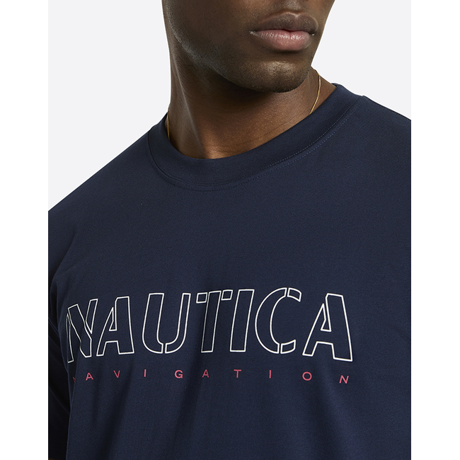 Product NAUTICA ΜΠΛΟΥΖΑ T-SHIRT ΚΜ Cook B&T T-Shirt base image