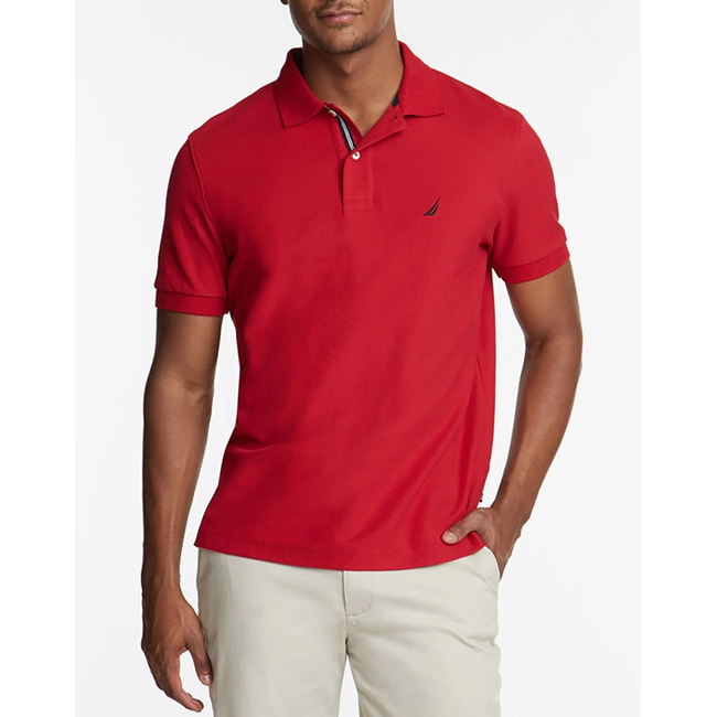 Product NAUTICA SOLID ANCHOR DECK C/O POLO SHIRT base image