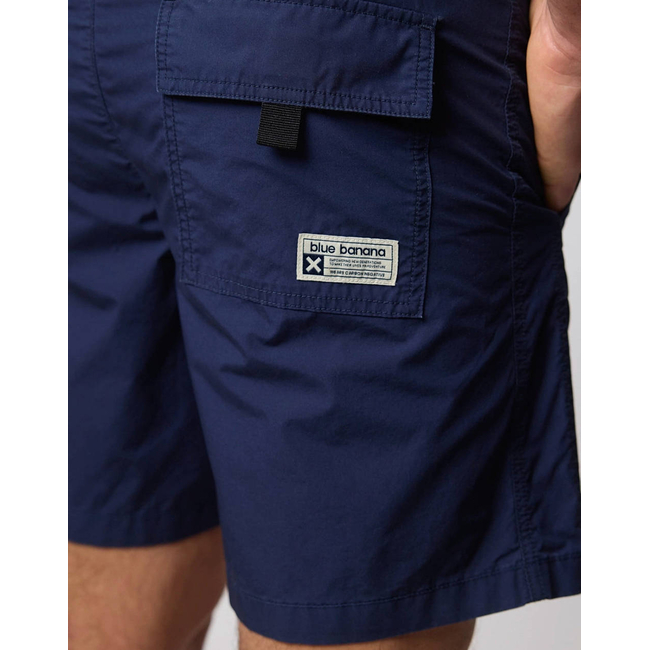 Product BLUE BANANA NAVY WAVE SHORTS / ΣΟΡΤΣ base image