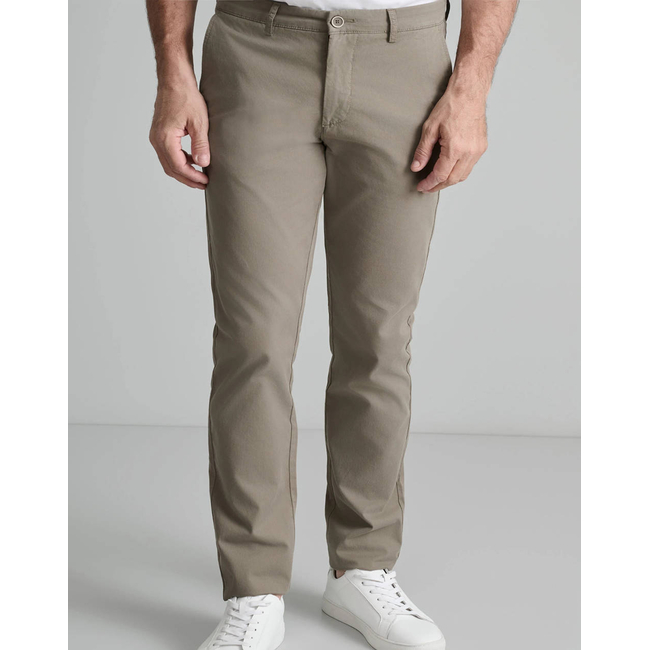 Product NAVY&GREEN MODERN FIT PLEATLESS PANTS base image