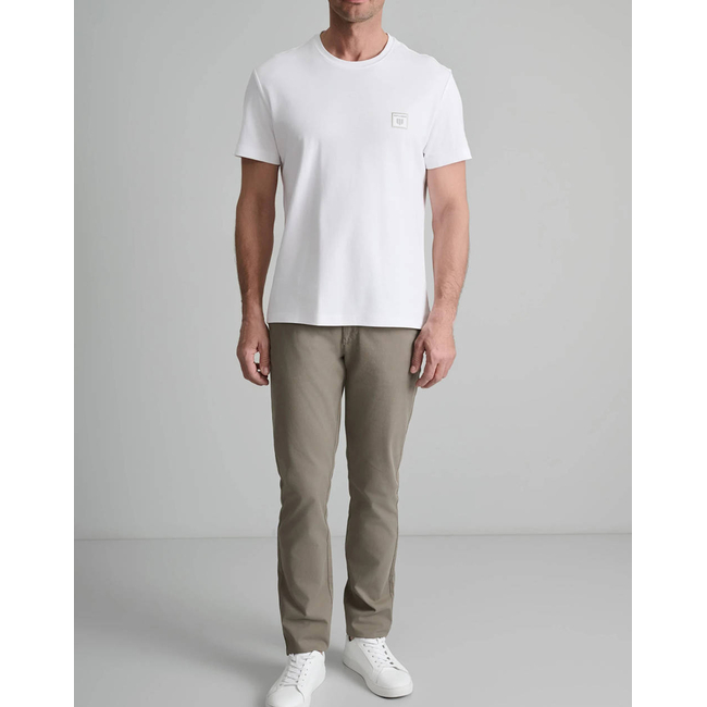 Product NAVY&GREEN MODERN FIT PLEATLESS PANTS base image
