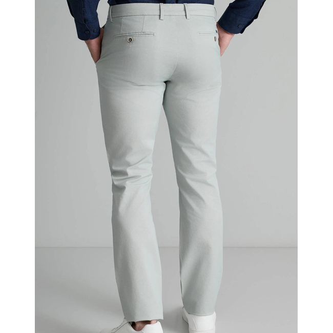Product NAVY&GREEN MODERN FIT PLEATLESS PANTS base image