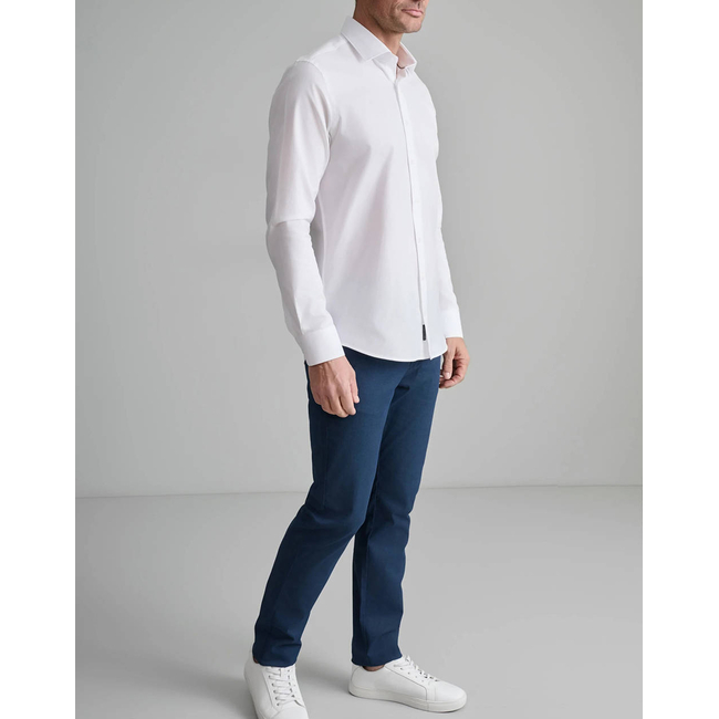 Product NAVY&GREEN MODERN FIT PLEATLESS PANTS base image