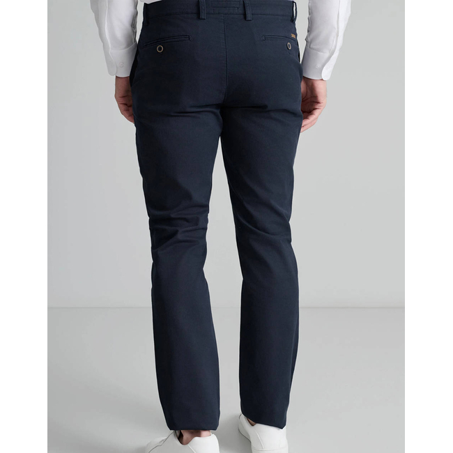 Product NAVY&GREEN MODERN FIT PLEATLESS PANTS base image
