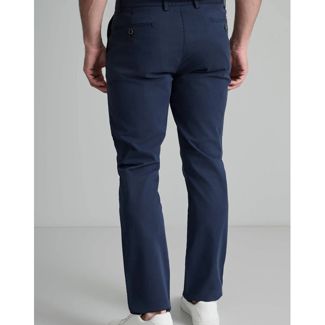 Product NAVY&GREEN MODERN FIT PLEATLESS PANTS base image