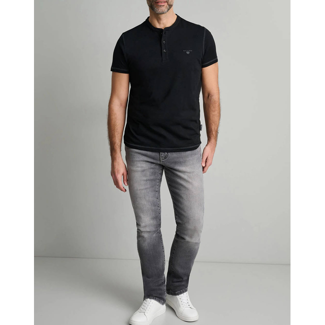 Product NAVY&GREEN LOW WAIST DENIM PANTS base image