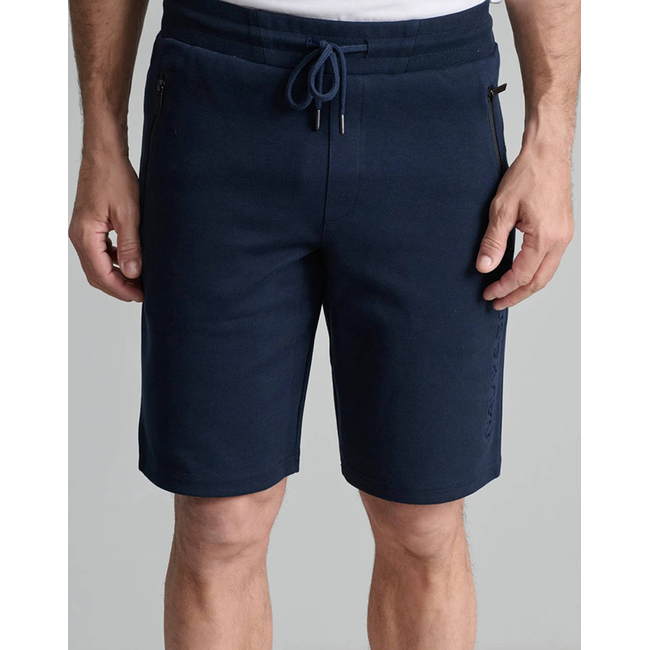 Product NAVY&GREEN JOGGING BERMUDA SHORTS base image