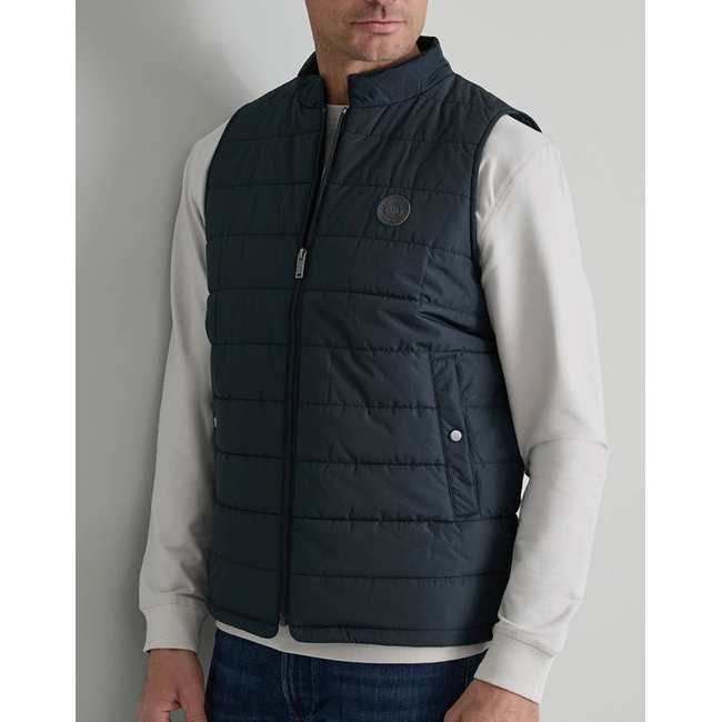 Product NAVY&GREEN VEST base image