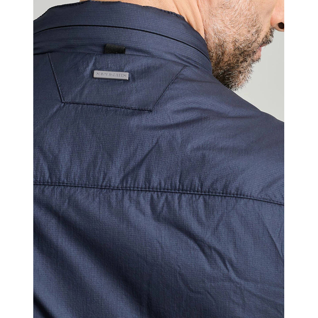Product NAVY&GREEN VEST base image