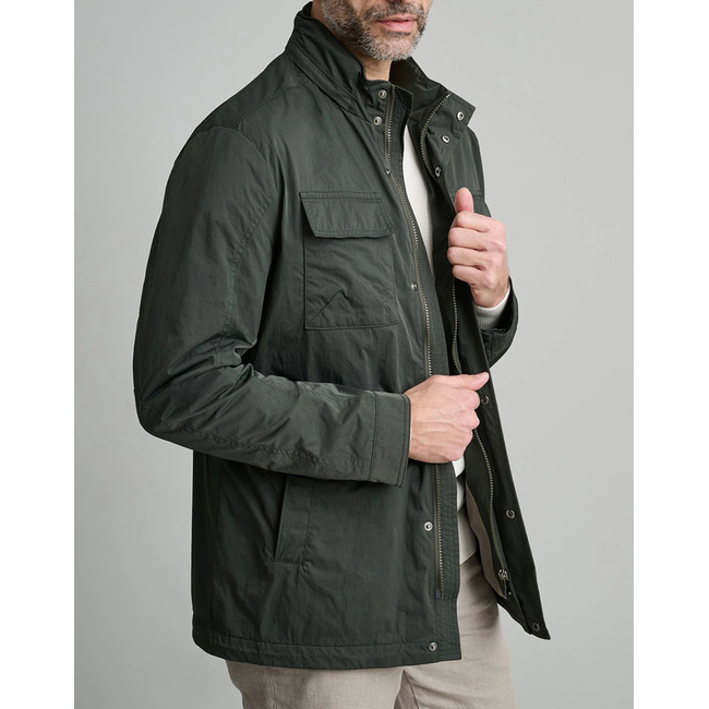 Product NAVY&GREEN JACKET base image
