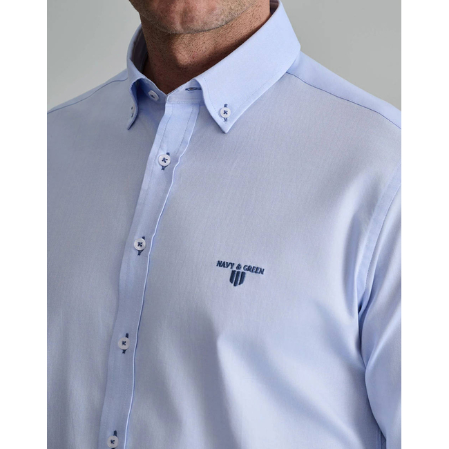 Product NAVY&GREEN ΠΟΥΚΑΜΙΣΟ COMFORT FIT base image