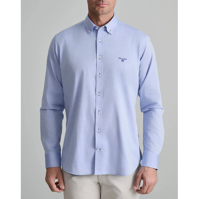 Product NAVY&GREEN COMFORT FIT SHIRT base image
