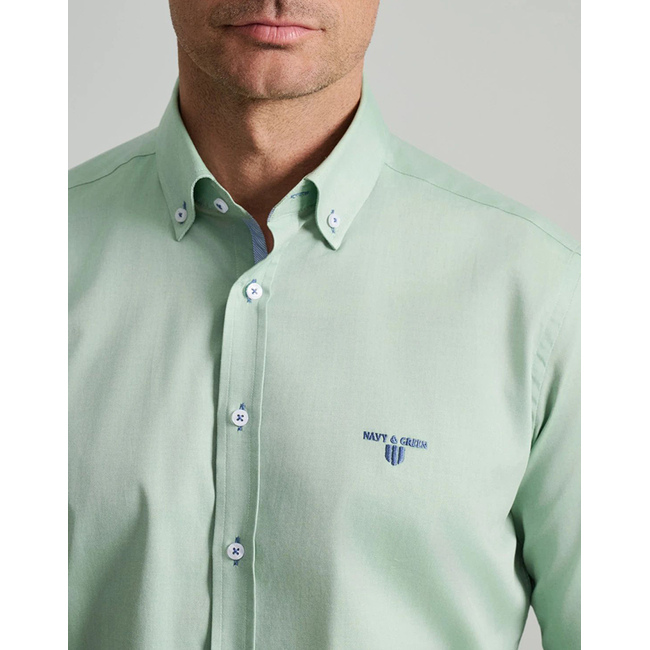 Product NAVY&GREEN COMFORT FIT SHIRT base image