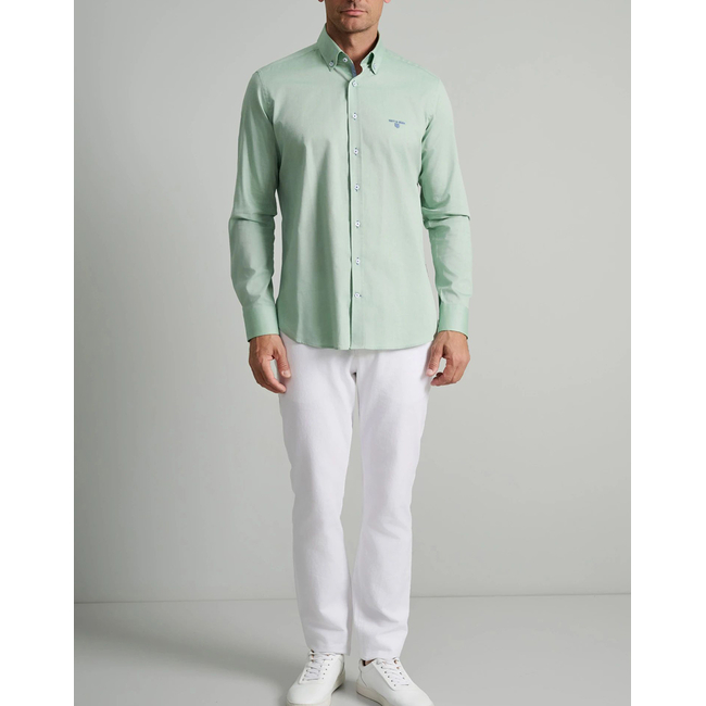 Product NAVY&GREEN COMFORT FIT SHIRT base image