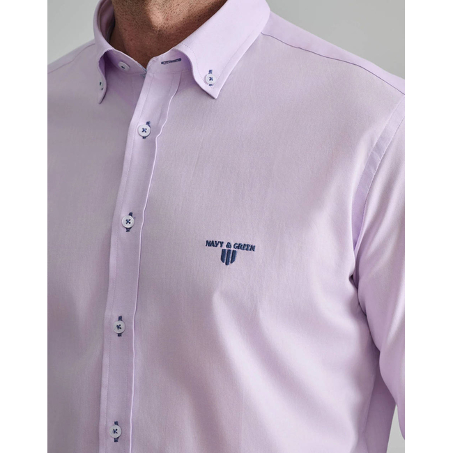 Product NAVY&GREEN COMFORT FIT SHIRT base image