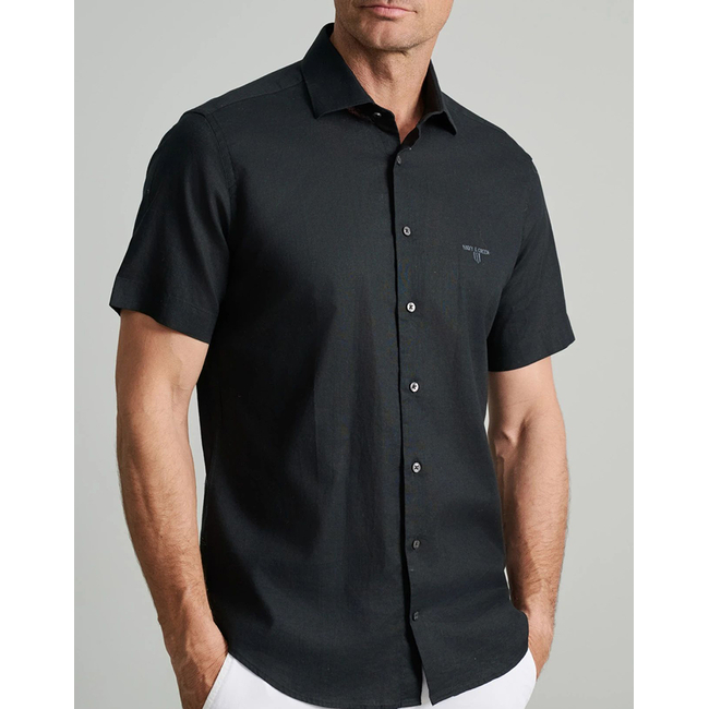 Product NAVY&GREEN COMFORT FIT SHIRT, SHORT SLEEVE base image