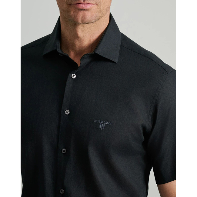 Product NAVY&GREEN COMFORT FIT SHIRT, SHORT SLEEVE base image
