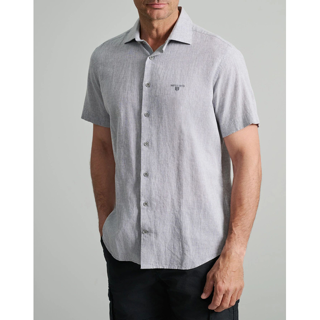 Product NAVY&GREEN COMFORT FIT SHIRT, SHORT SLEEVE base image