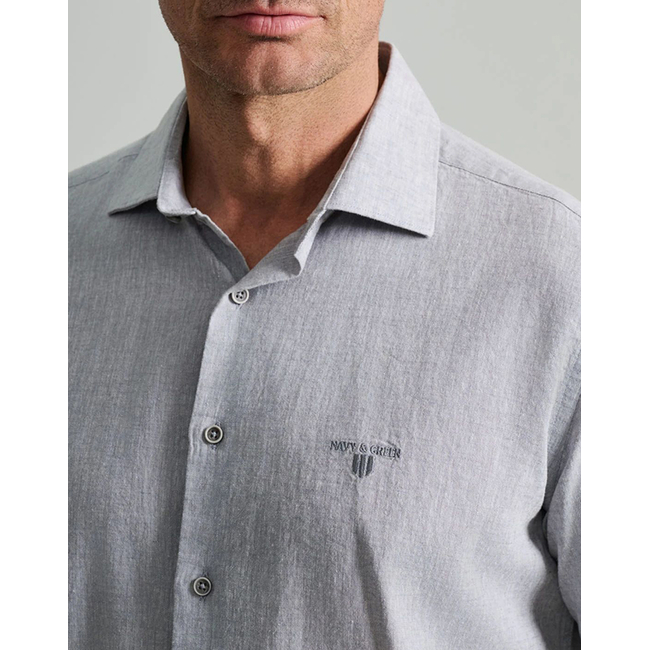 Product NAVY&GREEN COMFORT FIT SHIRT, SHORT SLEEVE base image